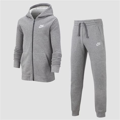 joggingpak nike grijs|nike grey trainingspak.